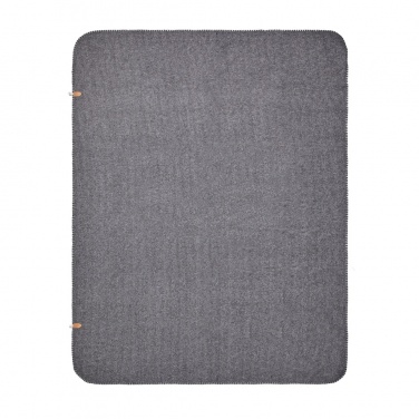 Logo trade promotional merchandise photo of: VINGA Bilton recycled blanket