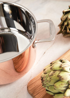 Logo trade promotional giveaways image of: VINGA Baron copper saucepan