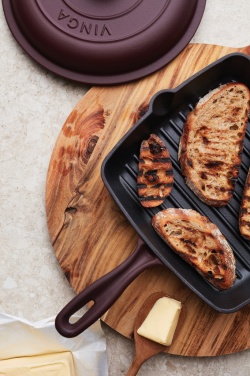 Logo trade corporate gift photo of: VINGA Monte enamelled grill pan