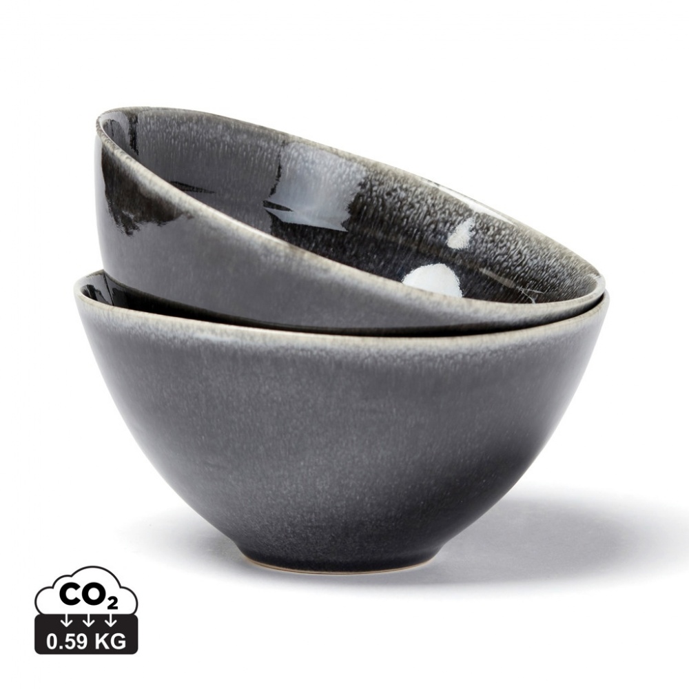 Logotrade promotional gift picture of: VINGA Nomimono bowl 15,5 cm, 2 pcs set