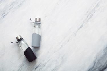 Logo trade promotional gifts picture of: VINGA Lean Glass Water Bottle