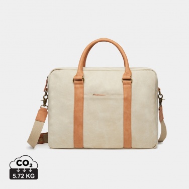 Logotrade promotional giveaway image of: VINGA Bosler RCS recycled canvas computer bag