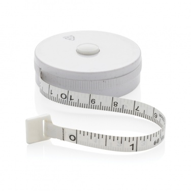 Logo trade promotional gifts picture of: RCS recycled plastic & bamboo tailor tape