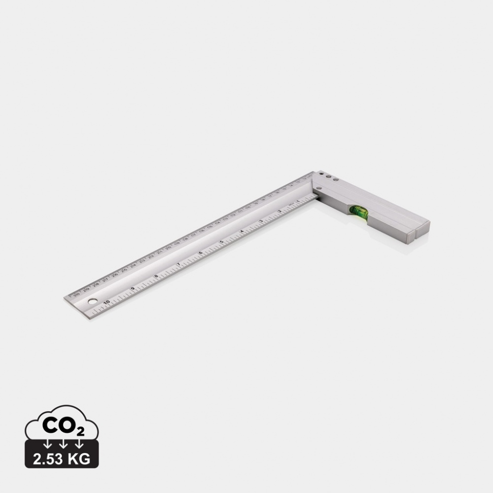 Logo trade promotional product photo of: Ruler with level