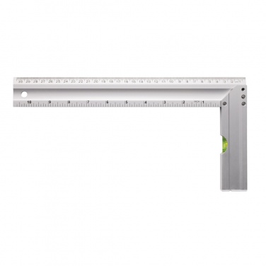 Logo trade promotional merchandise image of: Ruler with level