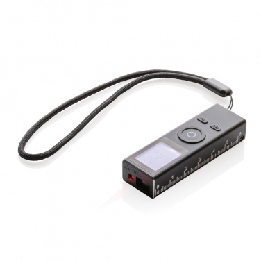 Logotrade promotional product image of: Gear X RCS recycled aluminum 30 metre laser measure