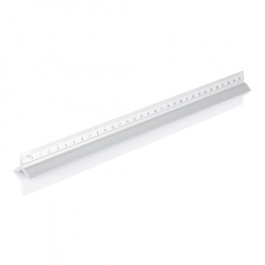 Logotrade promotional gift picture of: Aluminium triangle rule - 30cm