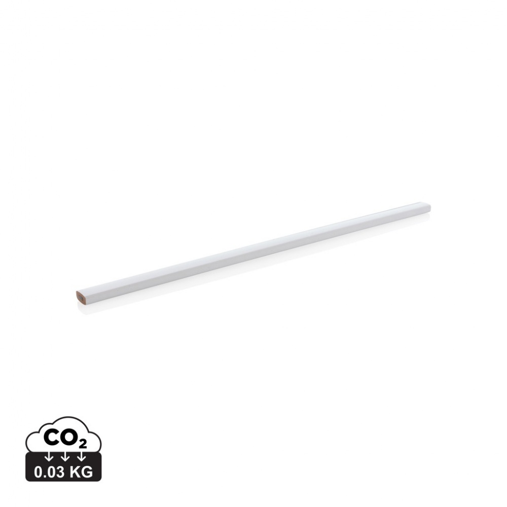 Logo trade business gifts image of: 25cm wooden carpenter pencil