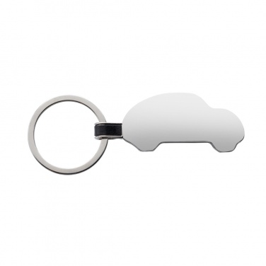 Logotrade business gift image of: RCS recycled zinc alloy car keyring