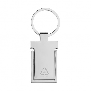 Logotrade promotional gifts photo of: RSC recycled zinc alloy phone stand keychain