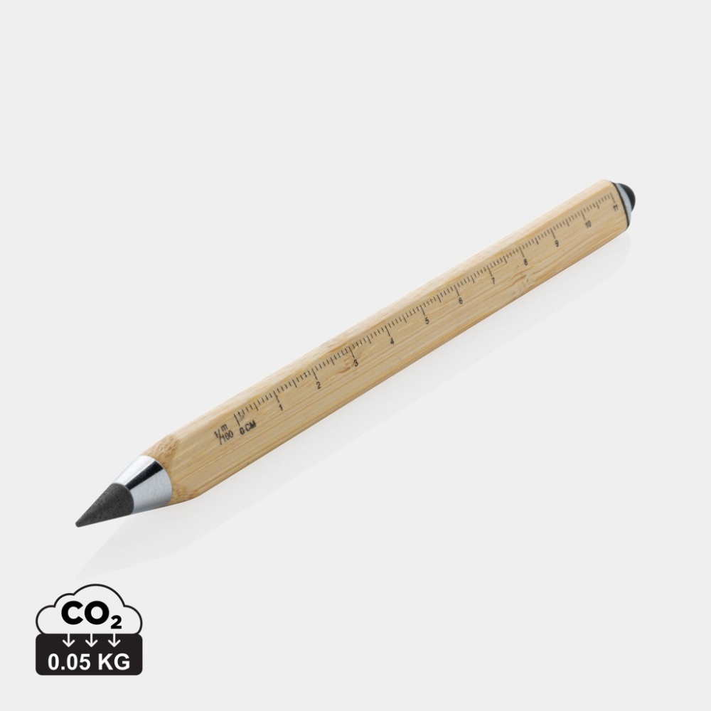 Logotrade promotional giveaway picture of: Eon bamboo infinity multitasking pen