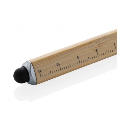 Logotrade promotional gift image of: Eon bamboo infinity multitasking pen