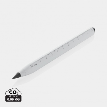 Logo trade corporate gifts image of: Eon RCS recycled aluminum infinity multitasking pen