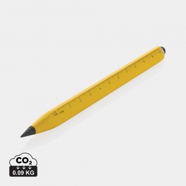 Logotrade promotional gift picture of: Eon RCS recycled aluminum infinity multitasking pen