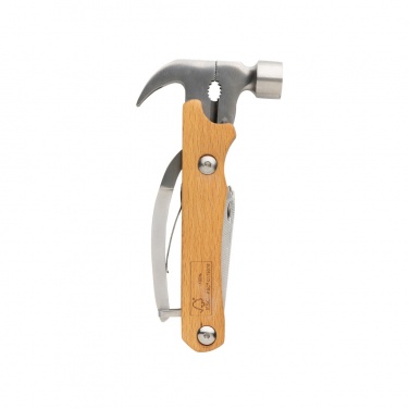Logotrade promotional giveaways photo of: Wooden multi-tool hammer