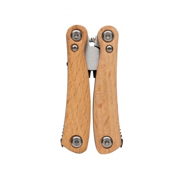 Logo trade promotional merchandise photo of: Wood multitool mini