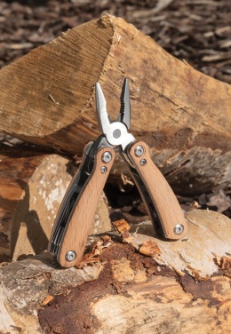 Logo trade advertising products picture of: Wood multitool mini