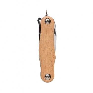 Logo trade promotional products picture of: Wood pocket knife