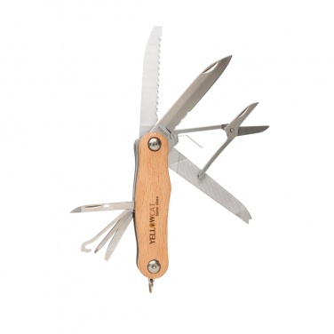 Logo trade promotional gift photo of: Wood pocket knife