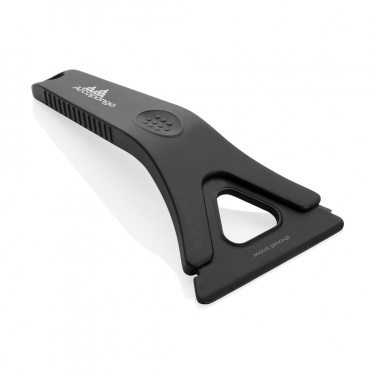 Logotrade corporate gift image of: Polard RCS certified recycled plastic 3-in-1 ice scraper