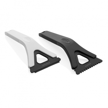 Logo trade corporate gifts image of: Polard RCS certified recycled plastic 3-in-1 ice scraper