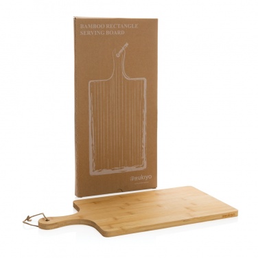 Logotrade advertising products photo of: Ukiyo bamboo rectangle serving board