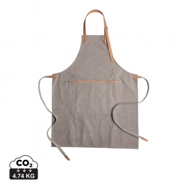 Logo trade advertising products image of: Deluxe canvas chef apron