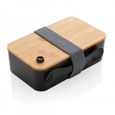 Logo trade promotional giveaway photo of: RCS RPP lunchbox with bamboo lid