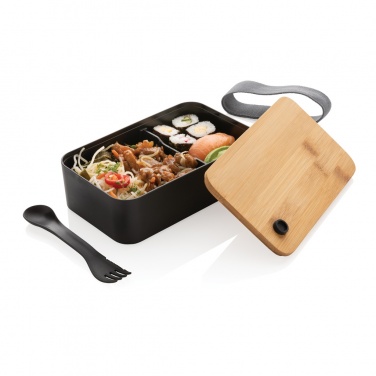 Logotrade corporate gift picture of: RCS RPP lunchbox with bamboo lid