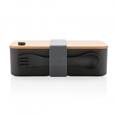 Logo trade promotional gift photo of: RCS RPP lunchbox with bamboo lid
