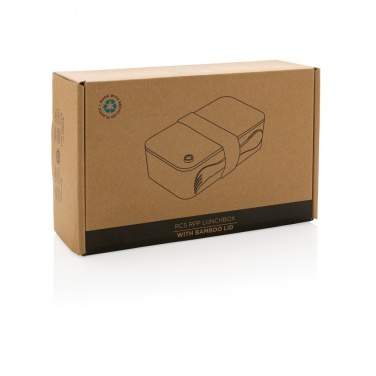 Logo trade advertising product photo of: RCS RPP lunchbox with bamboo lid