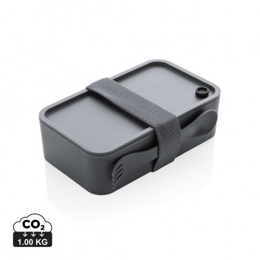 Logotrade promotional gift picture of: PP lunchbox with spork