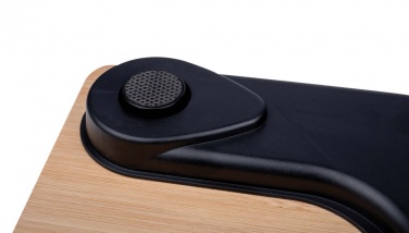 Logo trade promotional giveaways picture of: Grundig Bamboo Digital Body Scale