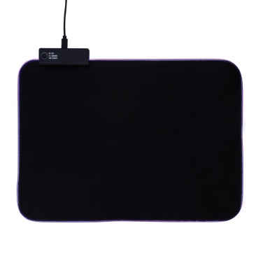 Logo trade business gifts image of: RGB gaming mousepad