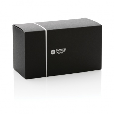 Logo trade advertising products image of: Swiss Peak RCS recycled PU Desk organiser