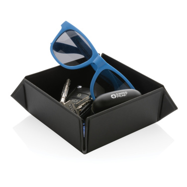 Logotrade promotional items photo of: Swiss Peak RCS recycled PU foldable magnetic storage tray