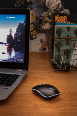 Logotrade promotional merchandise photo of: Light up logo wireless mouse