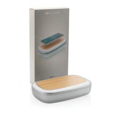 Logotrade advertising products photo of: Rena UV-C steriliser box with 5W wireless charger