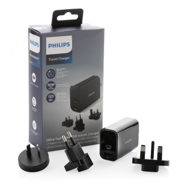 Logotrade advertising product image of: Philips ultra fast PD travel charger