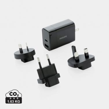Logotrade promotional merchandise photo of: Philips ultra fast PD travel charger