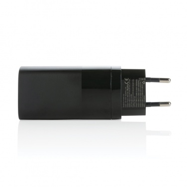 Logo trade promotional giveaways picture of: Philips 65W ultra fast PD 3-port USB wall charger