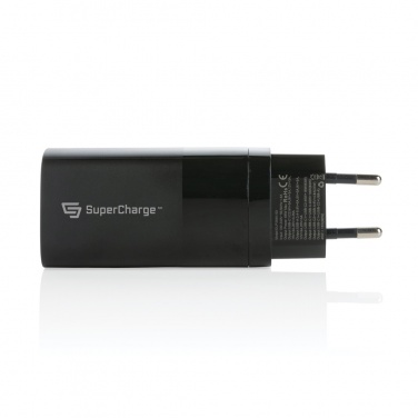 Logotrade promotional product picture of: Philips 65W ultra fast PD 3-port USB wall charger