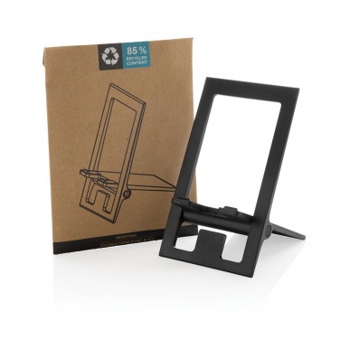 Logo trade promotional products picture of: SnapStand RCS recycled plastic foldable phone stand