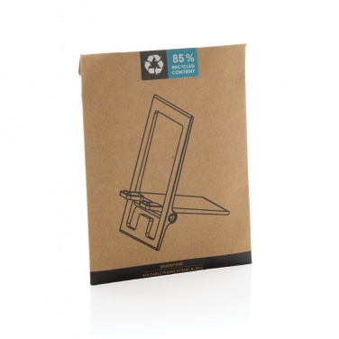 Logo trade advertising product photo of: SnapStand RCS recycled plastic foldable phone stand