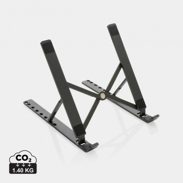 Logo trade corporate gifts picture of: Terra RCS recycled aluminium universal laptop/tablet stand
