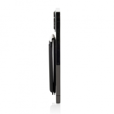 Logotrade advertising products photo of: Magstand RCS recycled PU magnetic phone wallet with stand