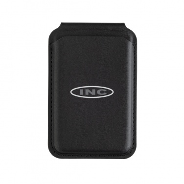 Logotrade promotional items photo of: Magstand RCS recycled PU magnetic phone wallet with stand