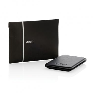 Logo trade promotional products image of: Magstand RCS recycled PU magnetic phone wallet with stand