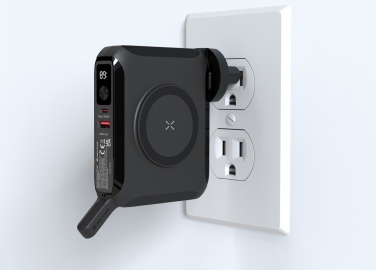 Logo trade promotional giveaway photo of: Urban Vitamin Oxnard 5 in 1 65W universal charger