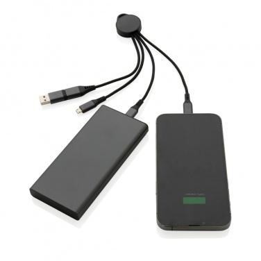 Logotrade promotional merchandise photo of: Terra RCS recycled aluminium 6-in-1 charging cable